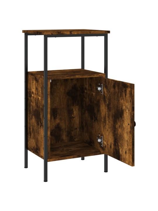 Noční stolky 2 ks kouřový dub 41 x 31 x 80 cm kompozitní dřevo