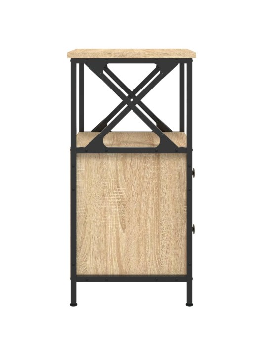 Noční stolky 2 ks dub sonoma 34 x 35,5 x 70 cm kompozitní dřevo