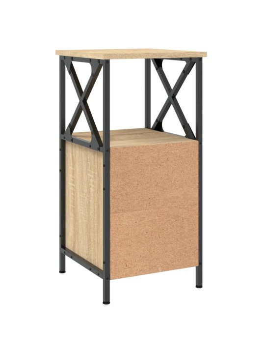 Noční stolky 2 ks dub sonoma 34 x 35,5 x 70 cm kompozitní dřevo