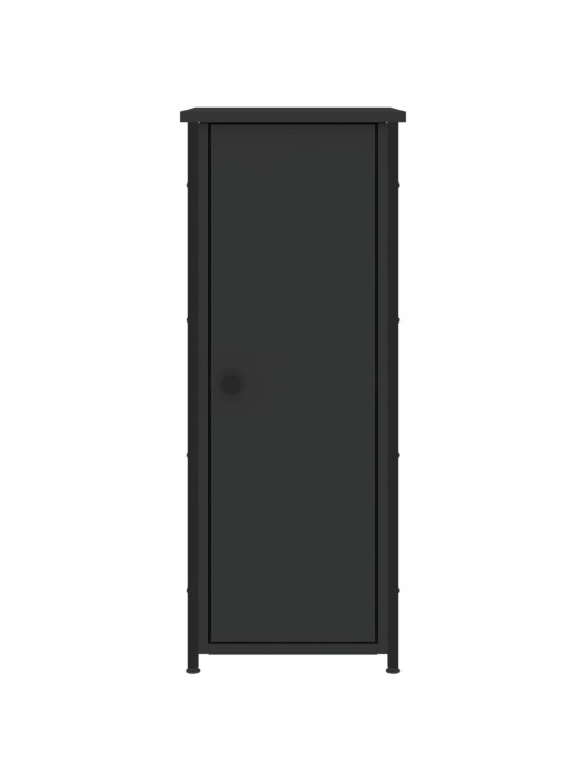 Noční stolky 2 ks černé 32 x 42 x 80 cm kompozitní dřevo