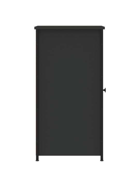 Noční stolky 2 ks černé 32 x 42 x 80 cm kompozitní dřevo