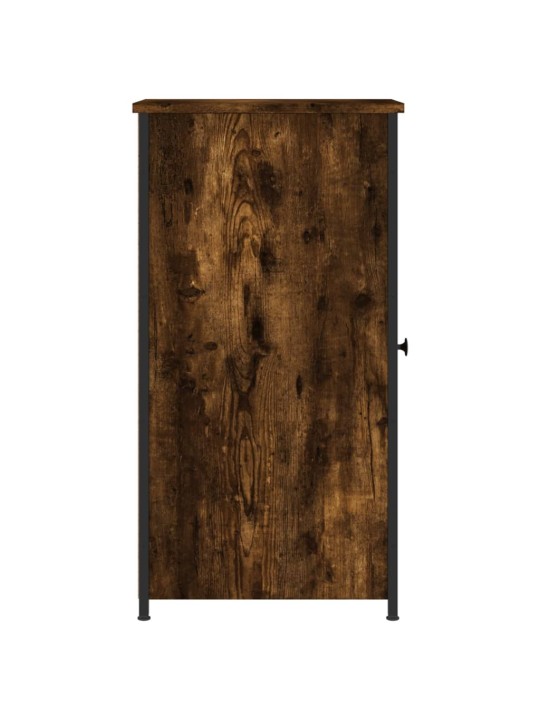 Noční stolek kouřový dub 32 x 42 x 80 cm kompozitní dřevo