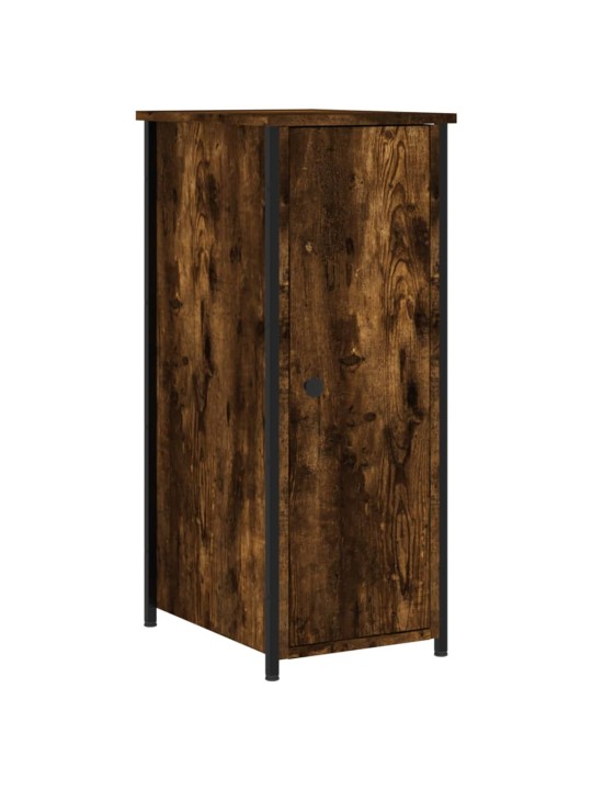 Noční stolky 2 ks kouřový dub 32 x 42 x 80 cm kompozitní dřevo