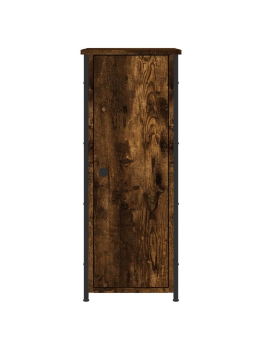 Noční stolky 2 ks kouřový dub 32 x 42 x 80 cm kompozitní dřevo
