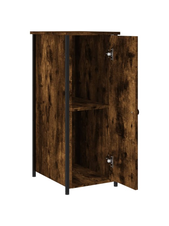 Noční stolky 2 ks kouřový dub 32 x 42 x 80 cm kompozitní dřevo