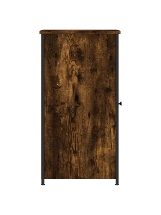 Noční stolky 2 ks kouřový dub 32 x 42 x 80 cm kompozitní dřevo