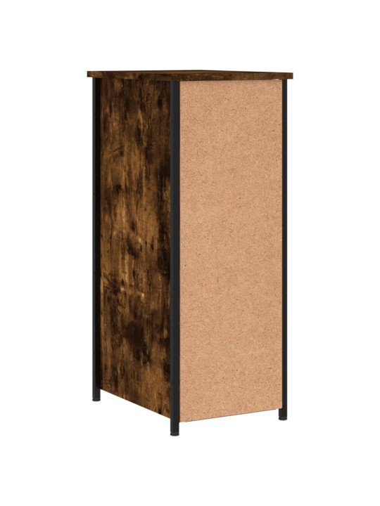 Noční stolky 2 ks kouřový dub 32 x 42 x 80 cm kompozitní dřevo