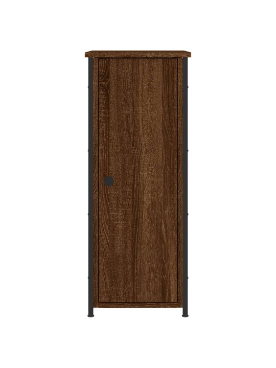 Noční stolky 2 ks hnědý dub 32 x 42 x 80 cm kompozitní dřevo