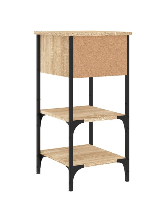 Noční stolky 2 ks dub sonoma 34 x 36 x 70 cm kompozitní dřevo