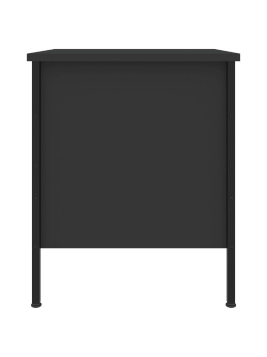 Noční stolky 2 ks černé 40 x 42 x 50 cm kompozitní dřevo