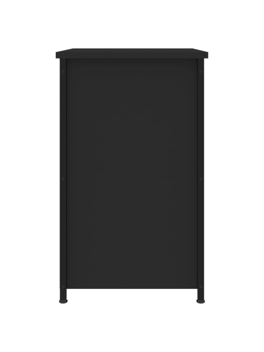 Noční stolky 2 ks černé 40 x 36 x 60 cm kompozitní dřevo