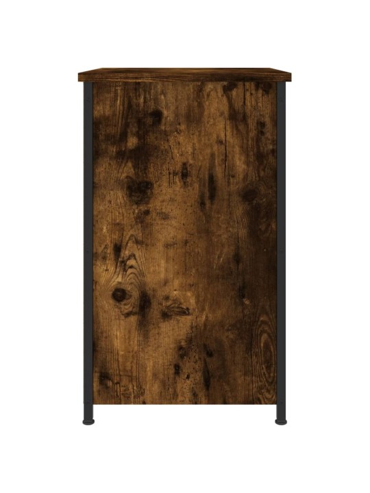 Noční stolky 2 ks kouřový dub 40 x 36 x 60 cm kompozitní dřevo