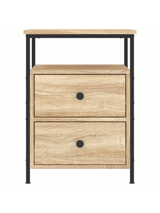 Noční stolky 2 ks dub sonoma 44 x 45 x 60 cm kompozitní dřevo