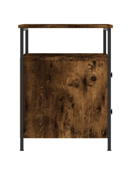 Noční stolky 2 ks kouřový dub 44 x 45 x 60 cm kompozitní dřevo