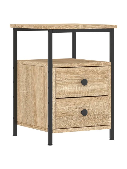 Noční stolky 2 ks dub sonoma 34 x 35,5 x 50 cm kompozitní dřevo