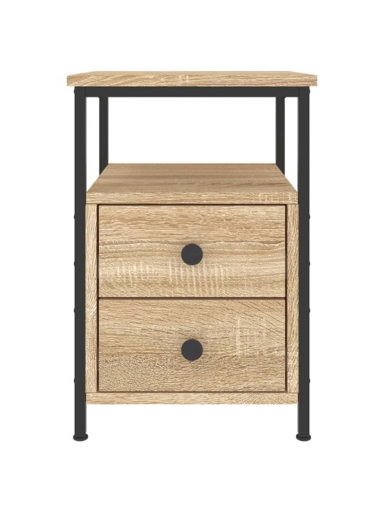 Noční stolky 2 ks dub sonoma 34 x 35,5 x 50 cm kompozitní dřevo