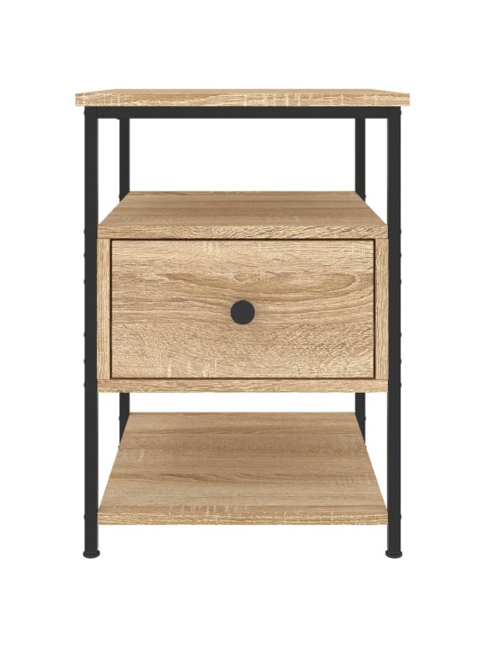 Noční stolky 2 ks dub sonoma 40 x 42 x 56 cm kompozitní dřevo