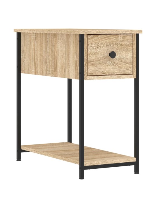 Noční stolky 2 ks dub sonoma 30 x 60 x 80 cm kompozitní dřevo