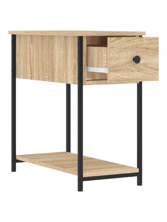Noční stolky 2 ks dub sonoma 30 x 60 x 80 cm kompozitní dřevo
