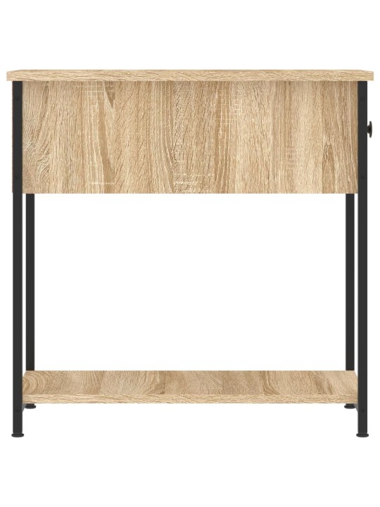 Noční stolky 2 ks dub sonoma 30 x 60 x 80 cm kompozitní dřevo
