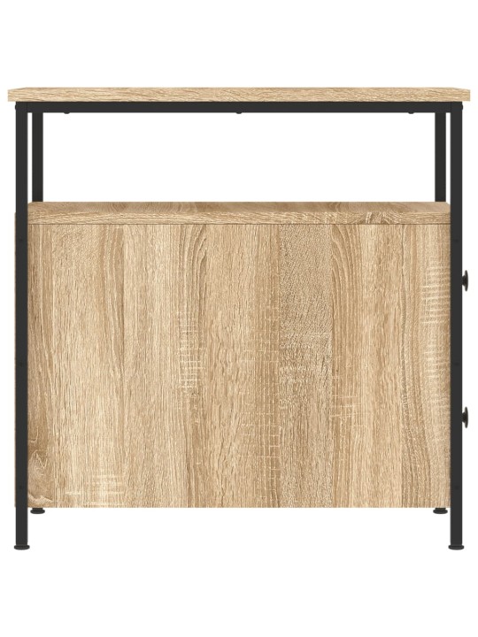 Noční stolek dub sonoma 30 x 60 x 60 cm kompozitní dřevo