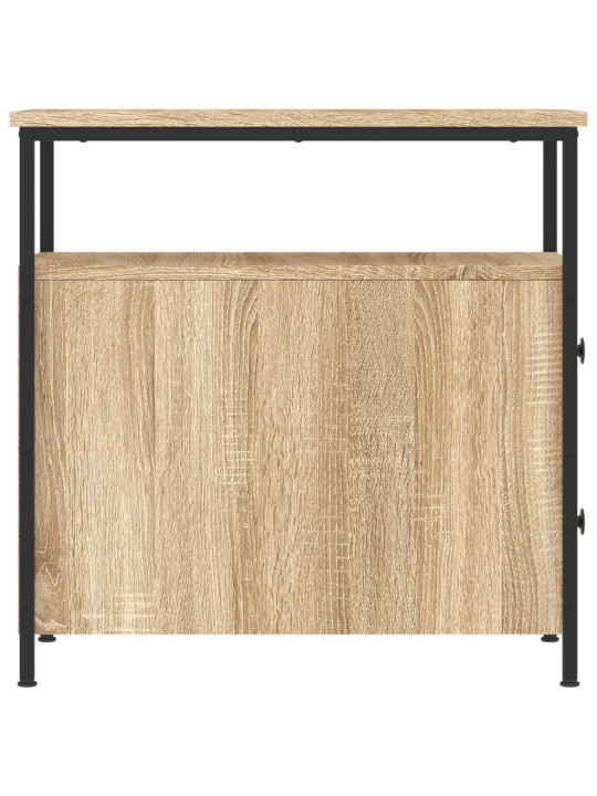 Noční stolky 2 ks dub sonoma 30 x 60 x 80 cm kompozitní dřevo