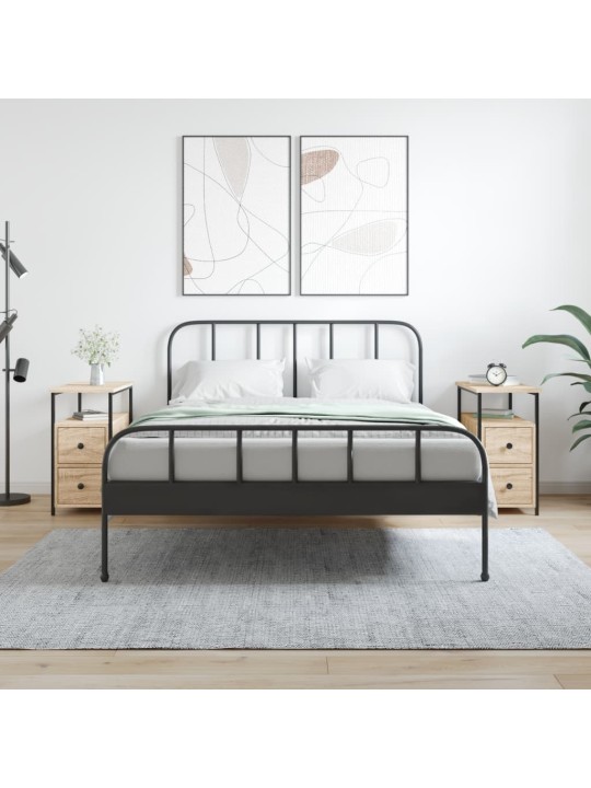 Noční stolky 2 ks dub sonoma 30 x 60 x 80 cm kompozitní dřevo