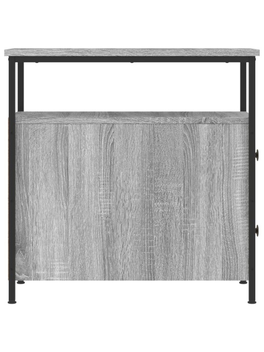 Noční stolky 2 ks šedé sonoma 30 x 60 x 60 cm kompozitní dřevo