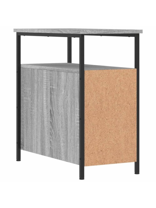 Noční stolky 2 ks šedé sonoma 30 x 60 x 60 cm kompozitní dřevo