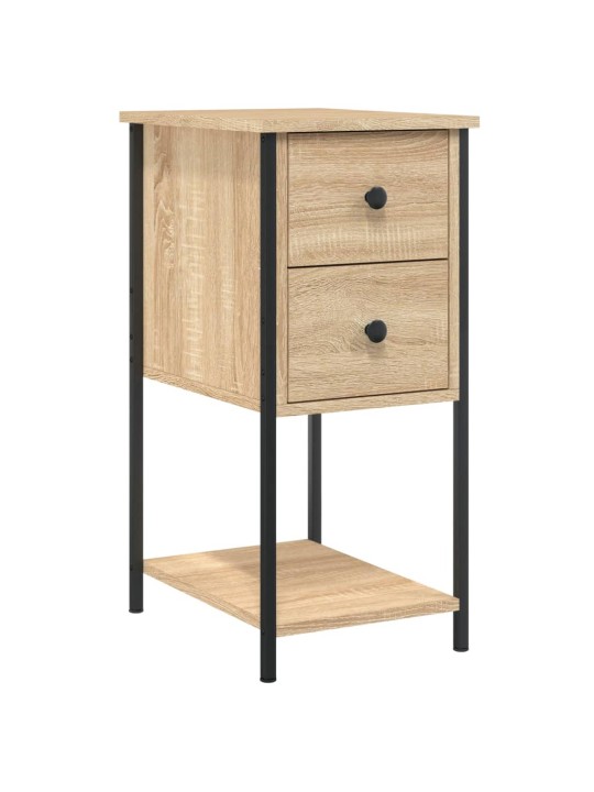 Noční stolky 2 ks dub sonoma 32 x 42 x 70 cm kompozitní dřevo