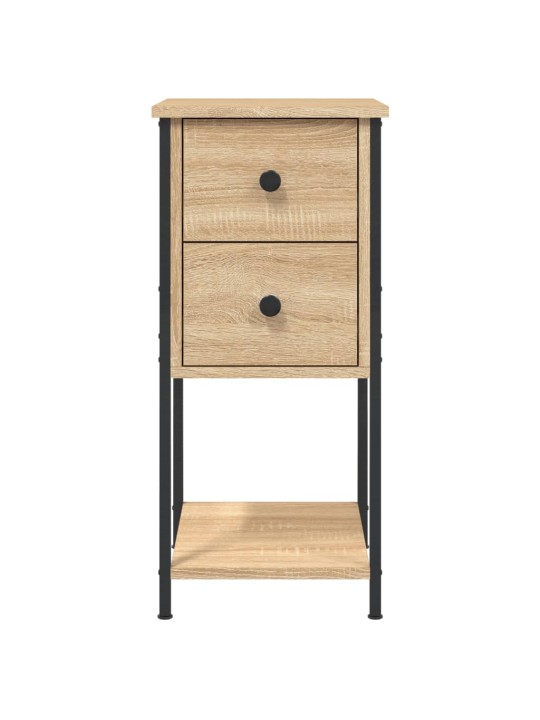 Noční stolky 2 ks dub sonoma 32 x 42 x 70 cm kompozitní dřevo