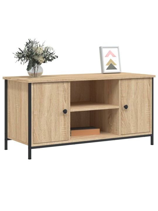 TV skříňka dub sonoma 100 x 40 x 50 cm kompozitní dřevo