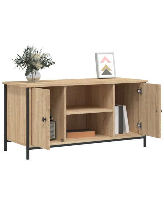 TV skříňka dub sonoma 100 x 40 x 50 cm kompozitní dřevo