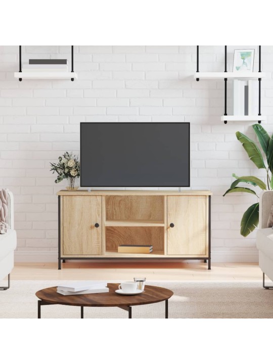 TV skříňka dub sonoma 100 x 40 x 50 cm kompozitní dřevo