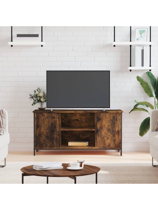 TV skříňka kouřový dub 100 x 40 x 50 cm kompozitní dřevo