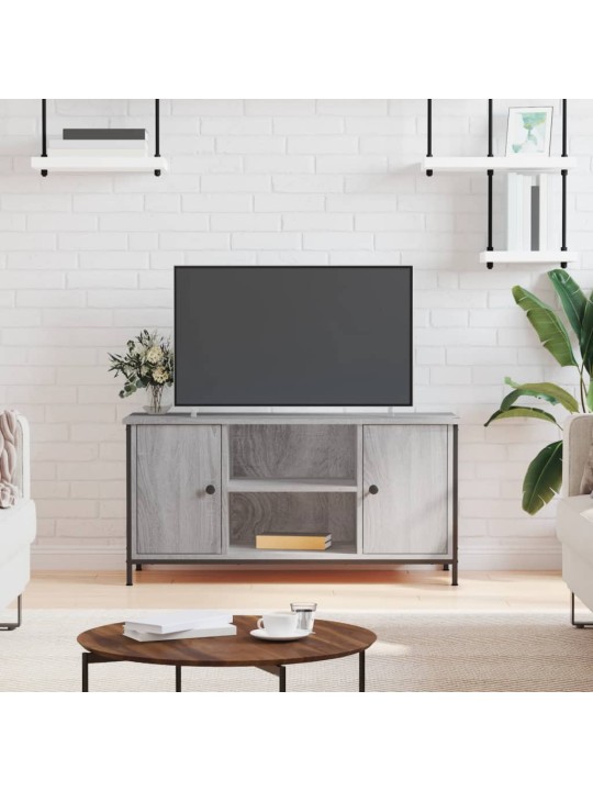TV skříňka šedá sonoma 100 x 40 x 50 cm kompozitní dřevo
