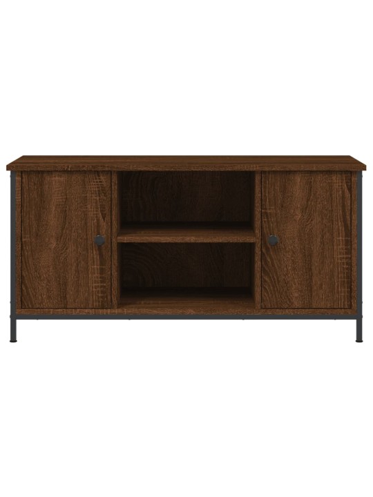 TV skříňka hnědý dub 100 x 40 x 50 cm kompozitní dřevo