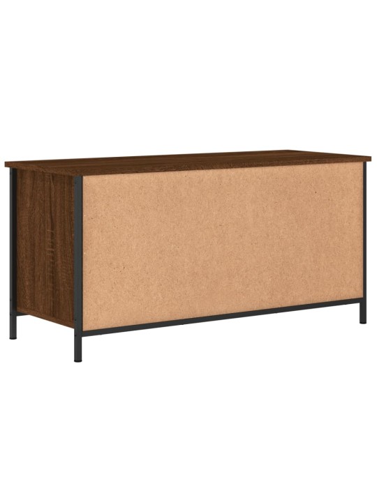 TV skříňka hnědý dub 100 x 40 x 50 cm kompozitní dřevo