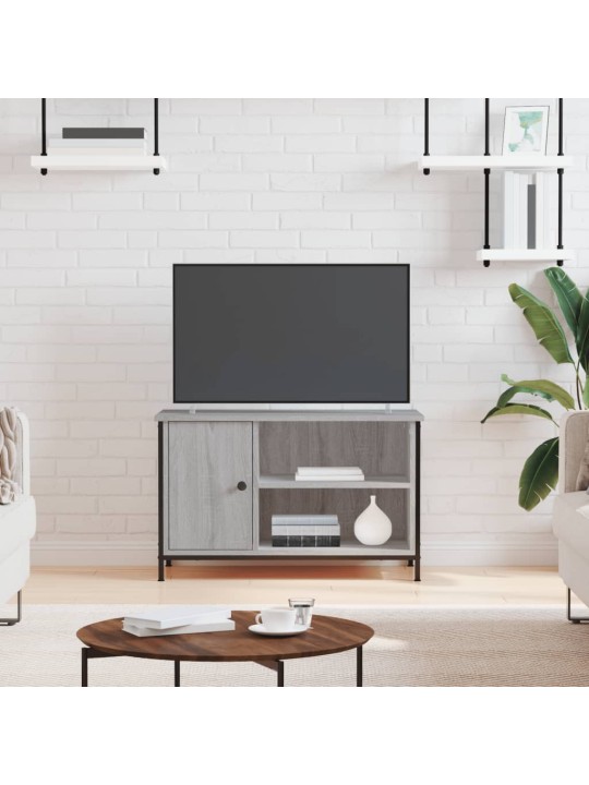 TV skříňka šedá sonoma 80 x 40 x 50 cm kompozitní dřevo