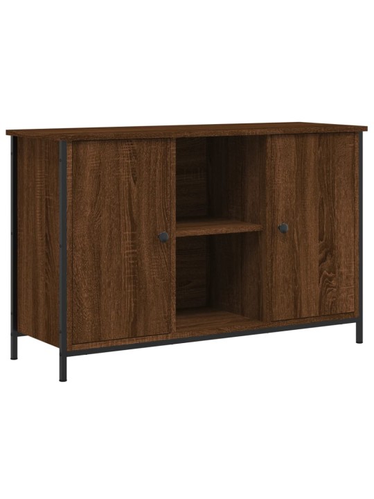 TV skříňka hnědý dub 100 x 35 x 65 cm kompozitní dřevo