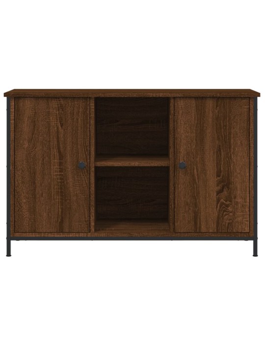 TV skříňka hnědý dub 100 x 35 x 65 cm kompozitní dřevo