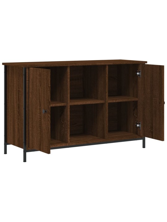 TV skříňka hnědý dub 100 x 35 x 65 cm kompozitní dřevo