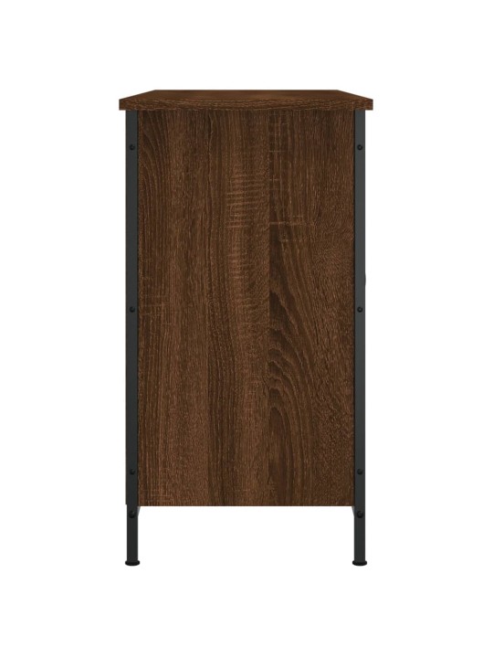 TV skříňka hnědý dub 100 x 35 x 65 cm kompozitní dřevo