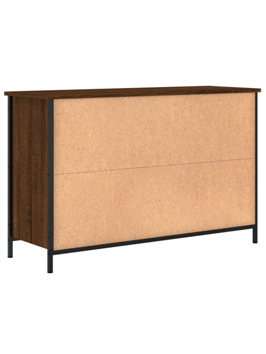 TV skříňka hnědý dub 100 x 35 x 65 cm kompozitní dřevo