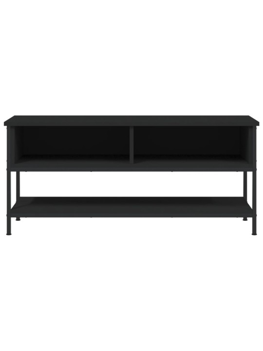 TV skříňka černá 100 x 35 x 45 cm kompozitní dřevo