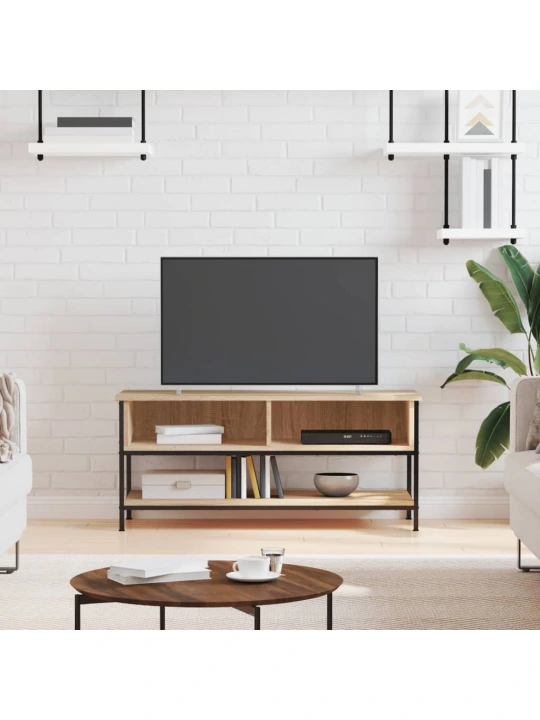 TV skříňka dub sonoma 100 x 35 x 45 cm kompozitní dřevo