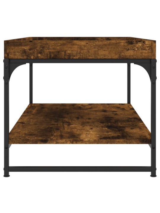 Konferenční stolek kouřový dub 100x49x45 cm kompozitní dřevo
