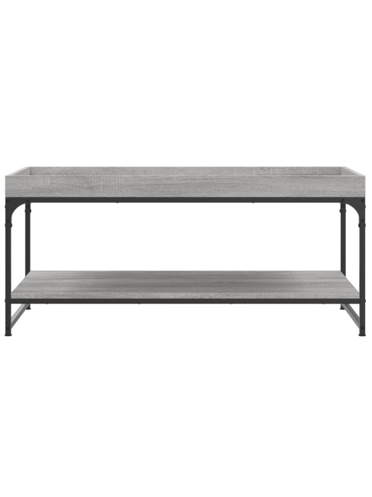 Konferenční stolek šedý sonoma 100x49x45 cm kompozitní dřevo