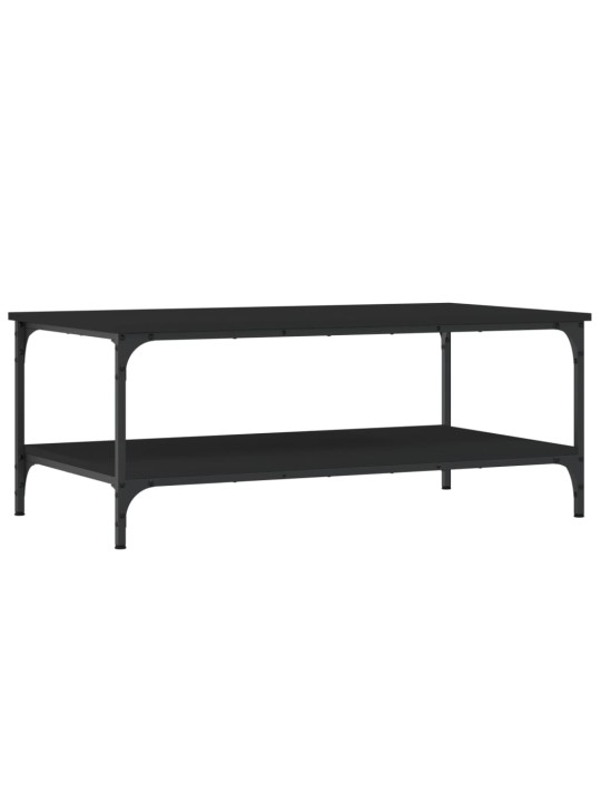 Konferenční stolek černý 100 x 55 x 40 cm kompozitní dřevo
