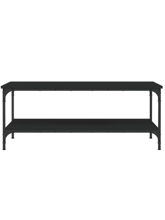 Konferenční stolek černý 100 x 55 x 40 cm kompozitní dřevo